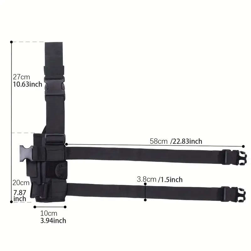 Outdoor Leg Bag with Adjustable Strap