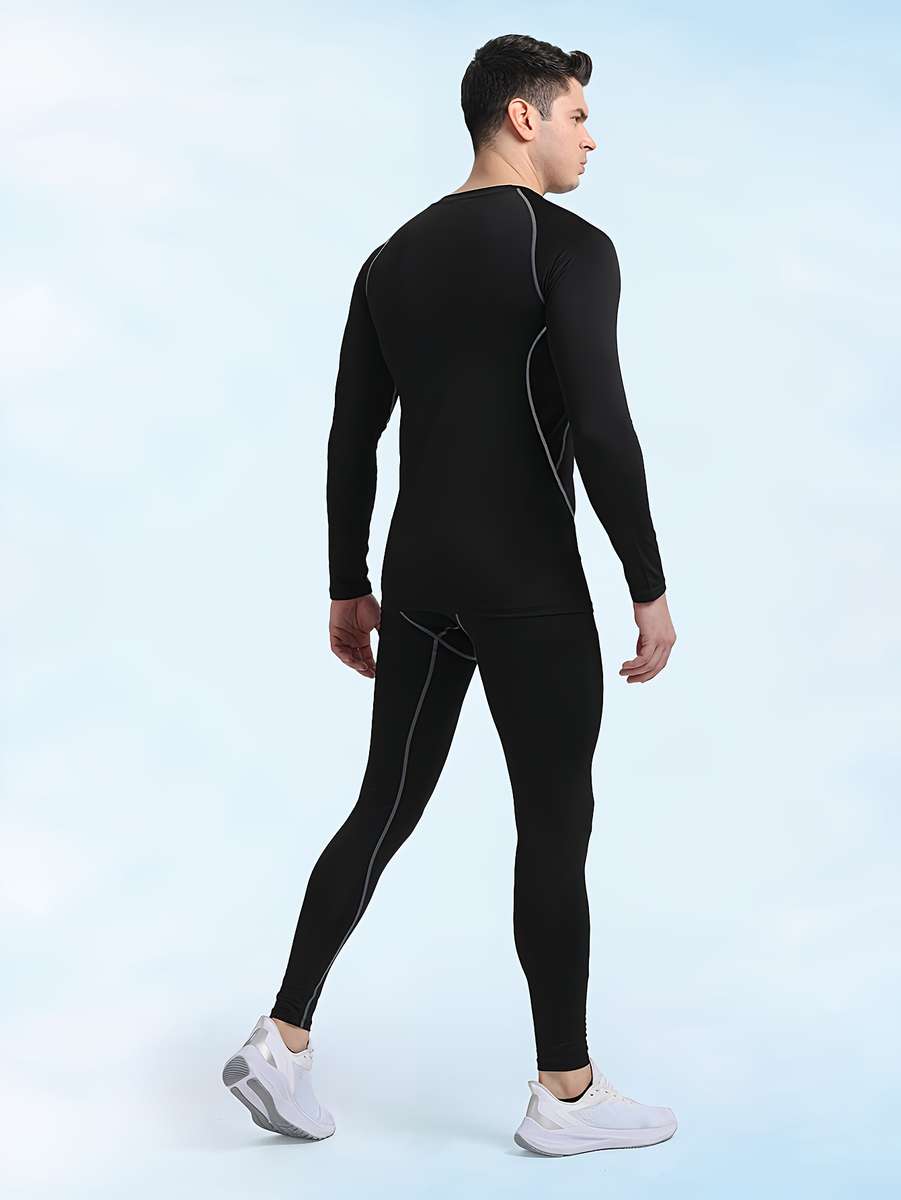 Thermal Underwear Color Black Sizexxl