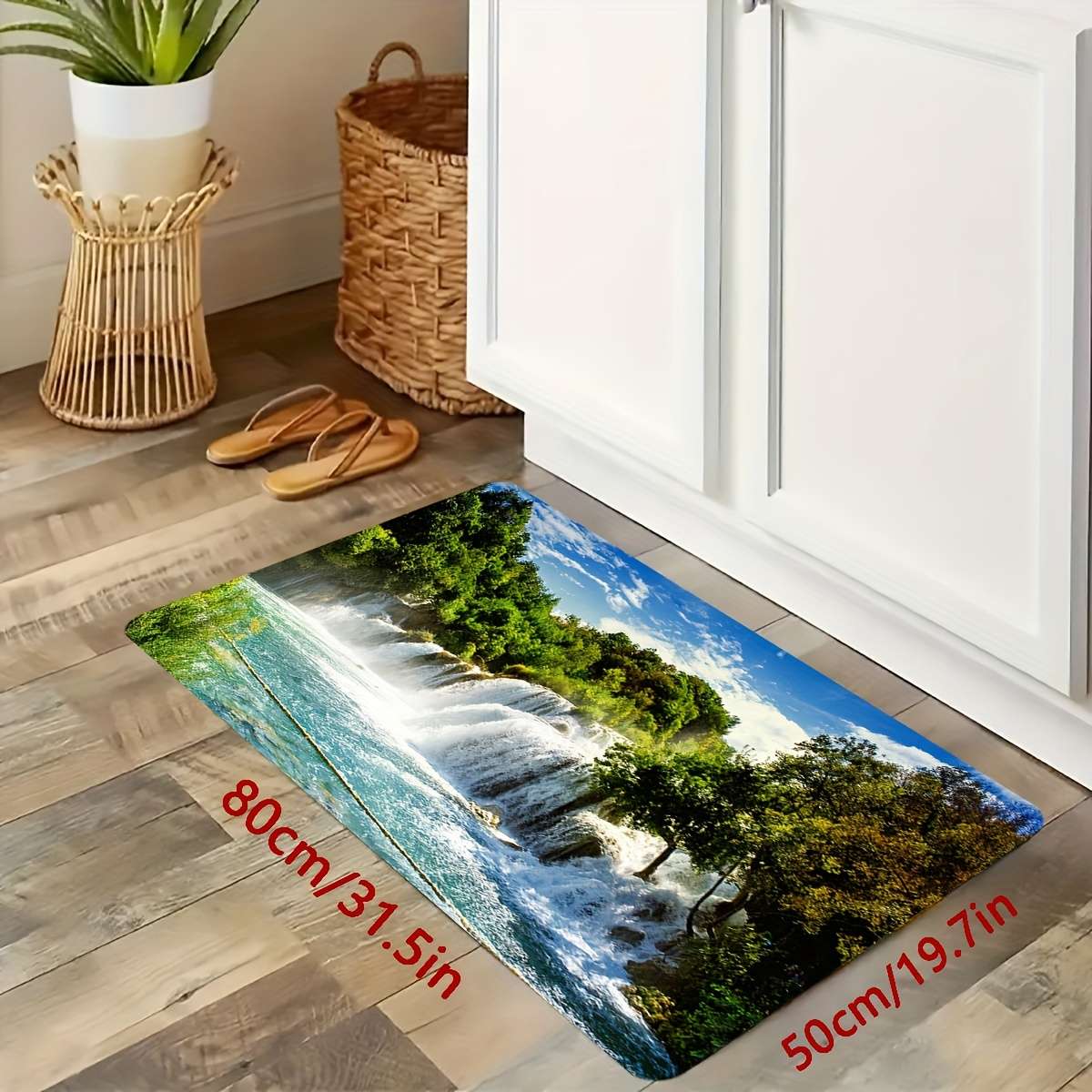 1Pc 19.68x31.49inch 50x80cm Floor Mat