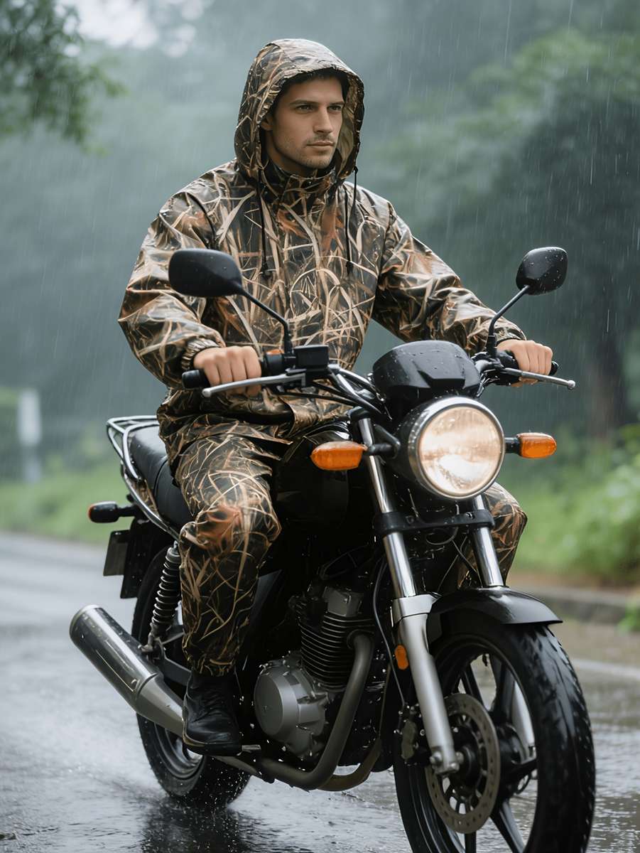 Raincoat Dead Grass Size M