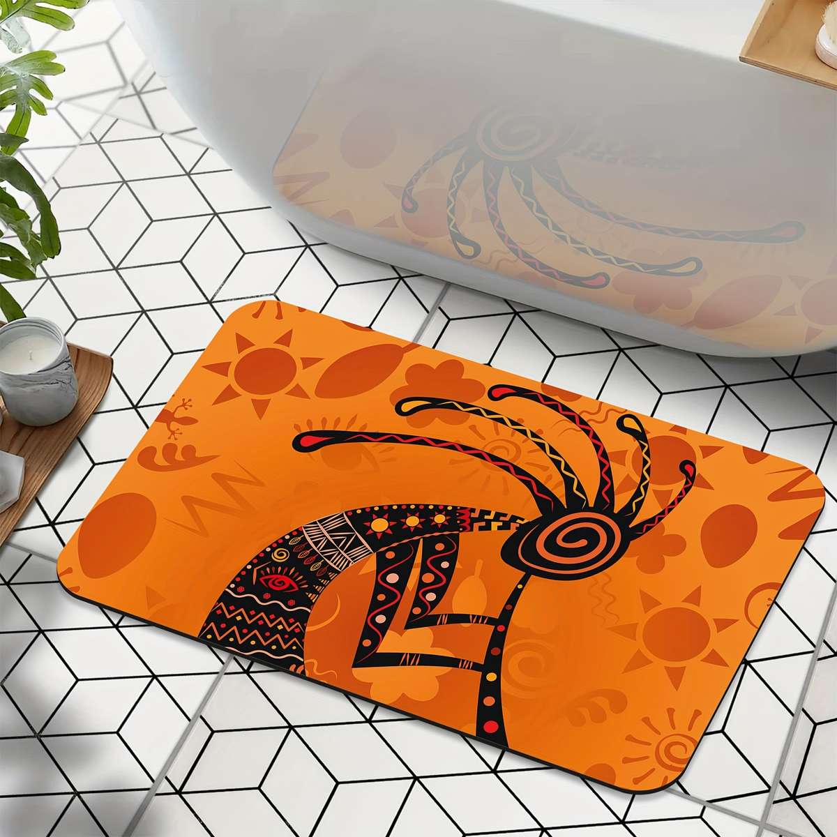 1Pc 40x60cm 15.72x23.62inch Floor Mat