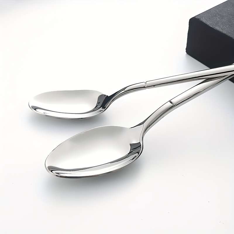 5pcs Home Kitchen And Restaurant Stainless Steel Tableware Knife Fork And Spoon Set Kitchen