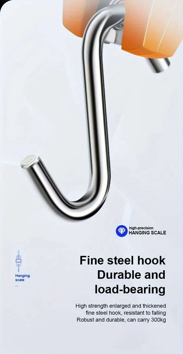 300kg Portable Mini Crane Scale - Blue