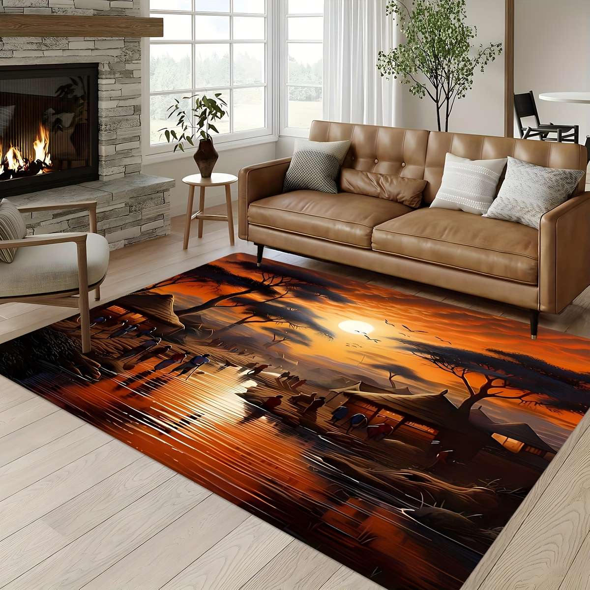1Pc 31.49x47.24inch 80x120cm Floor Mat