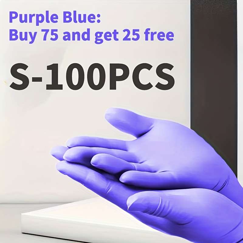 100Pcs Size S Household Cleaning Gloves