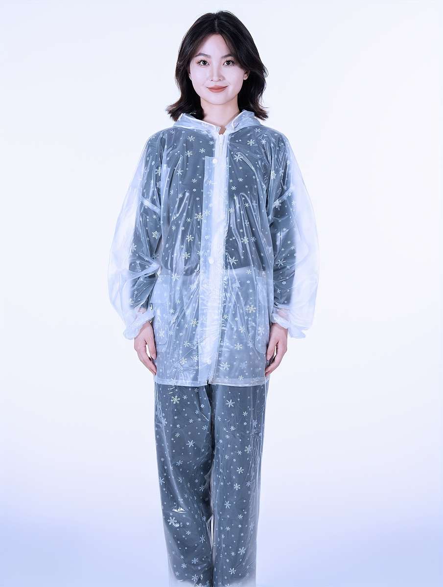 Raincoat White Size Onesize