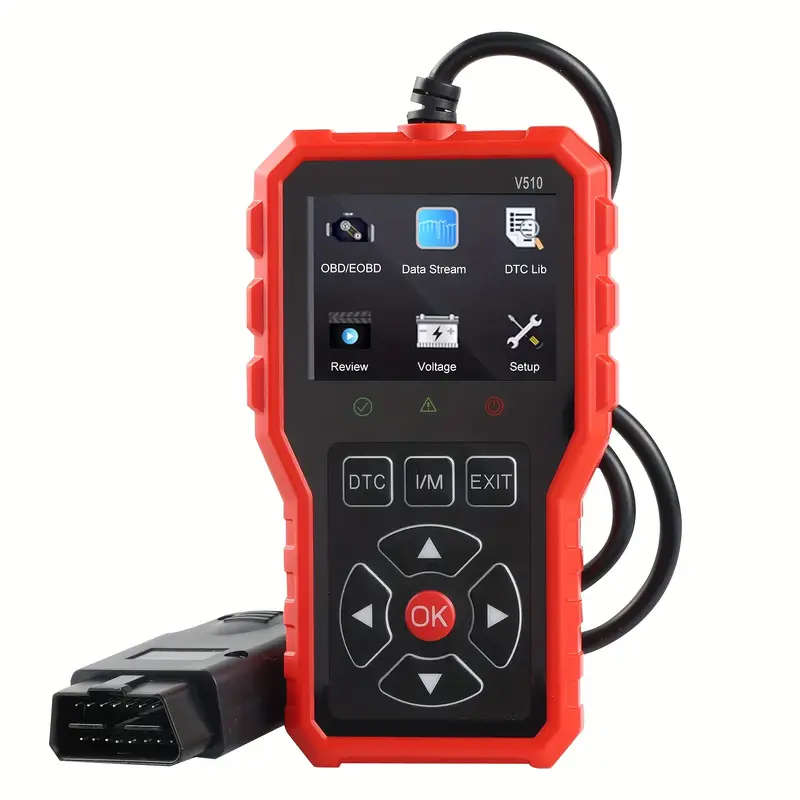 OBD2 Scanner Diagnostics Tool Full OBD2 Functionality Reset Modes 6 And 8 Engine Code Reader