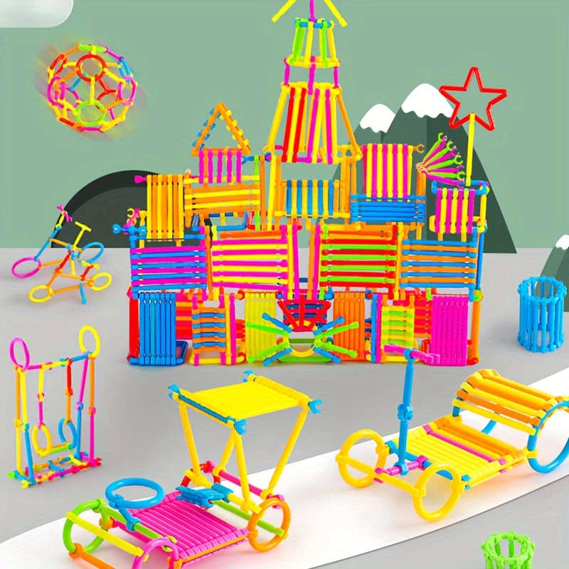 200pcs Magic Wand Building Block Toy Set Learning Educational Educational Toys