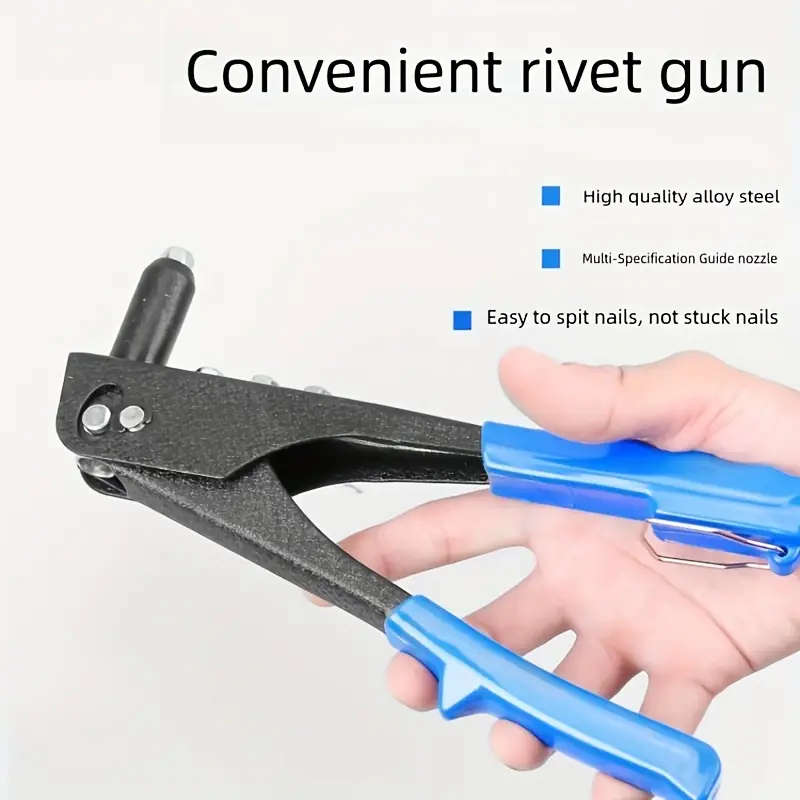 1pc Manual Rivet Gun Small Rivet Gun Rivet Rivet Pliers Labor-saving Core Rivet Gun Comes with About