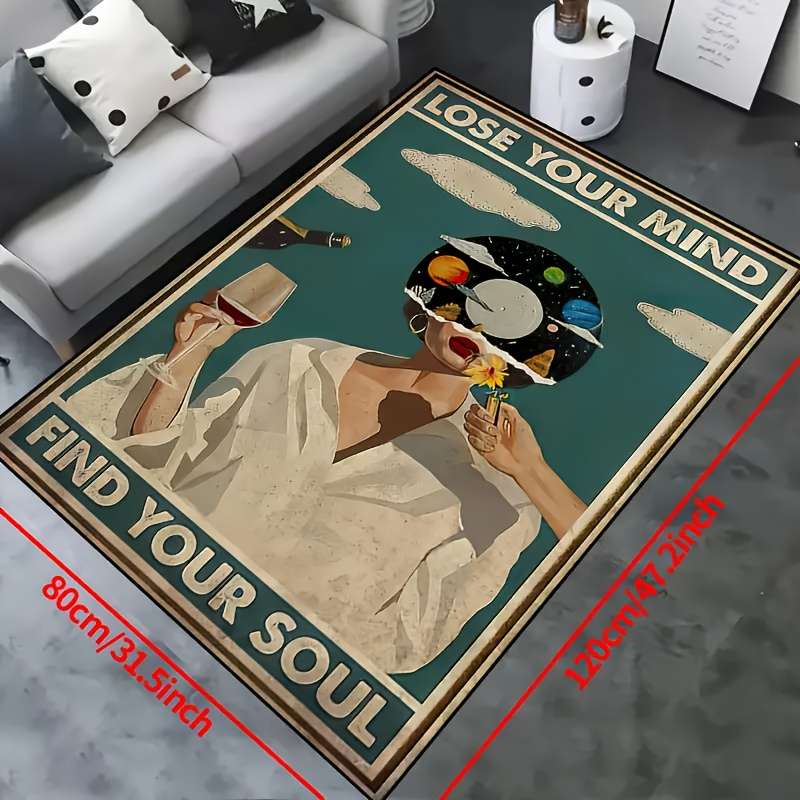 1Pc 39.4x59inch 100x160cm Floor Mat