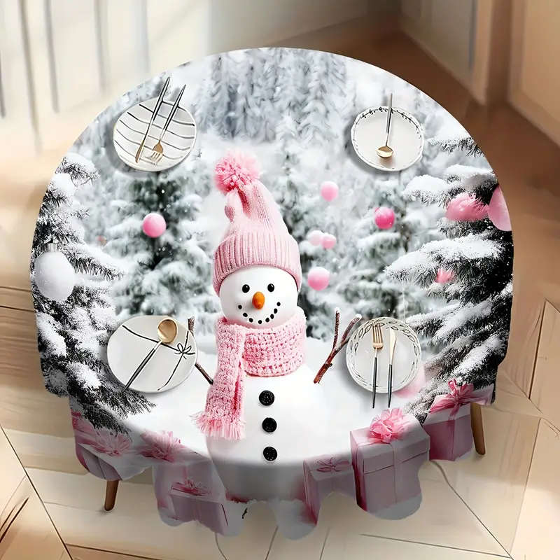 1 Tablecloth Waterproof And Oil-Proof Washable