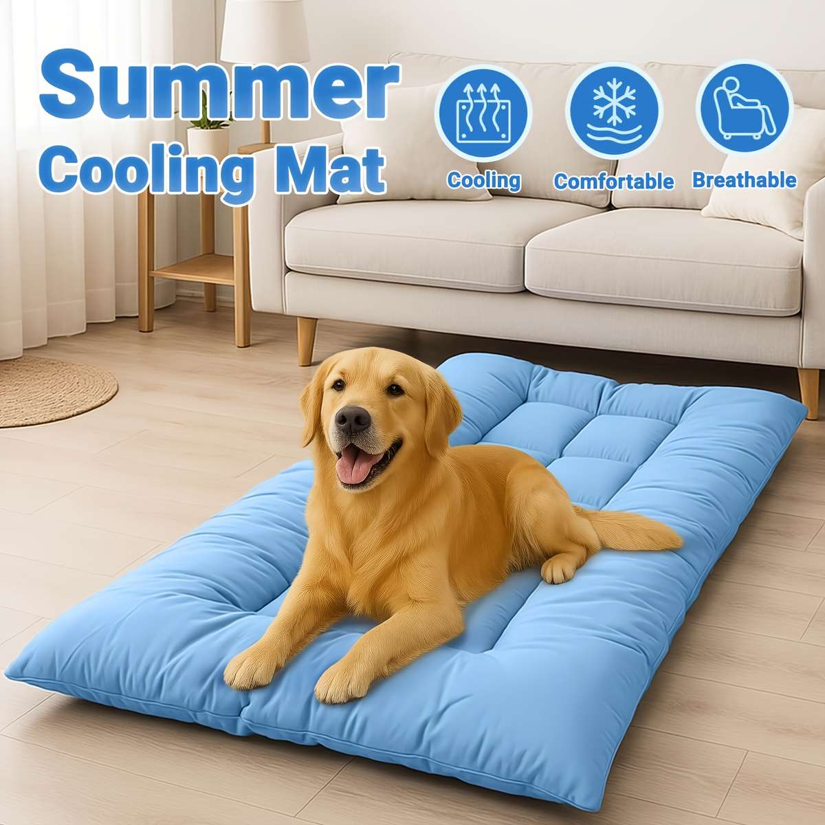 Blue Cooling Pad