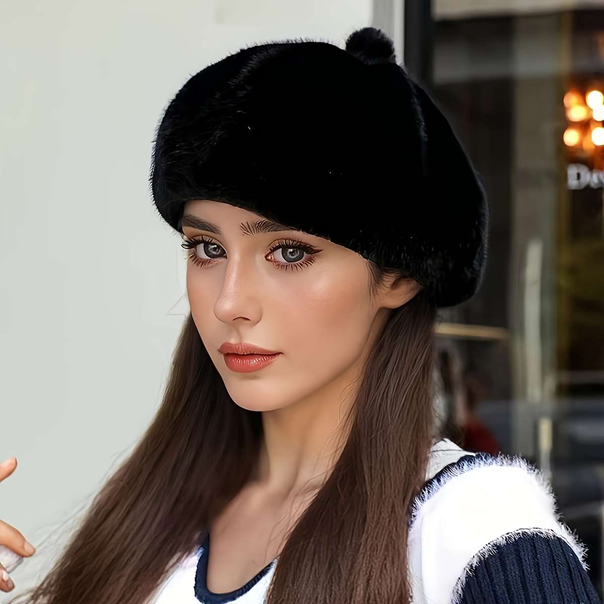 Hat Beige