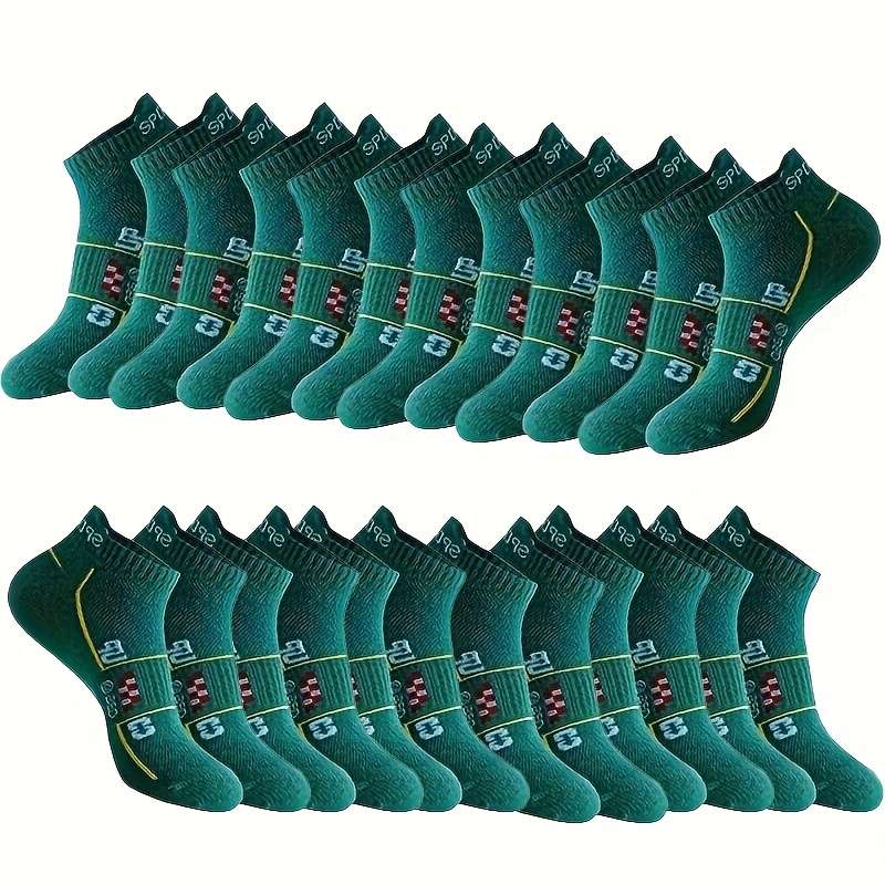 12 Pairs Dark Grey One Size High Elastic Socks