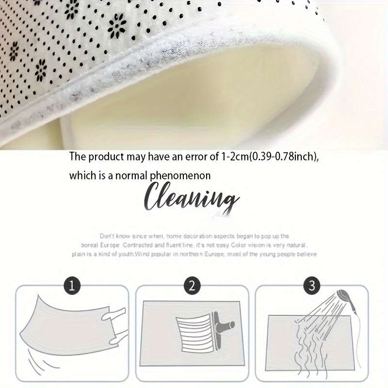 1Pc 19.68x31.49inch 50x80cm Floor Mat