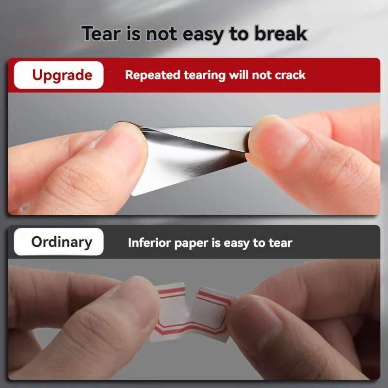 160 Pcs Multi-Purpose PET Waterproof Labels for Kitchen Organization Suitable for Containers