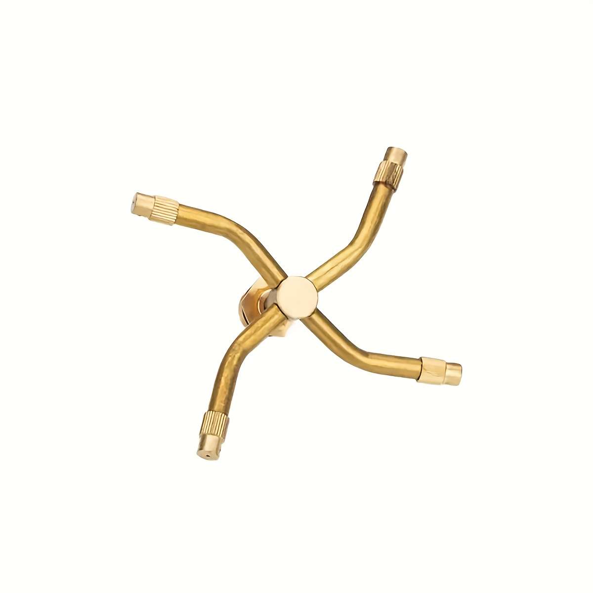 4 Heads Rotating Brass Swirl Nozzle