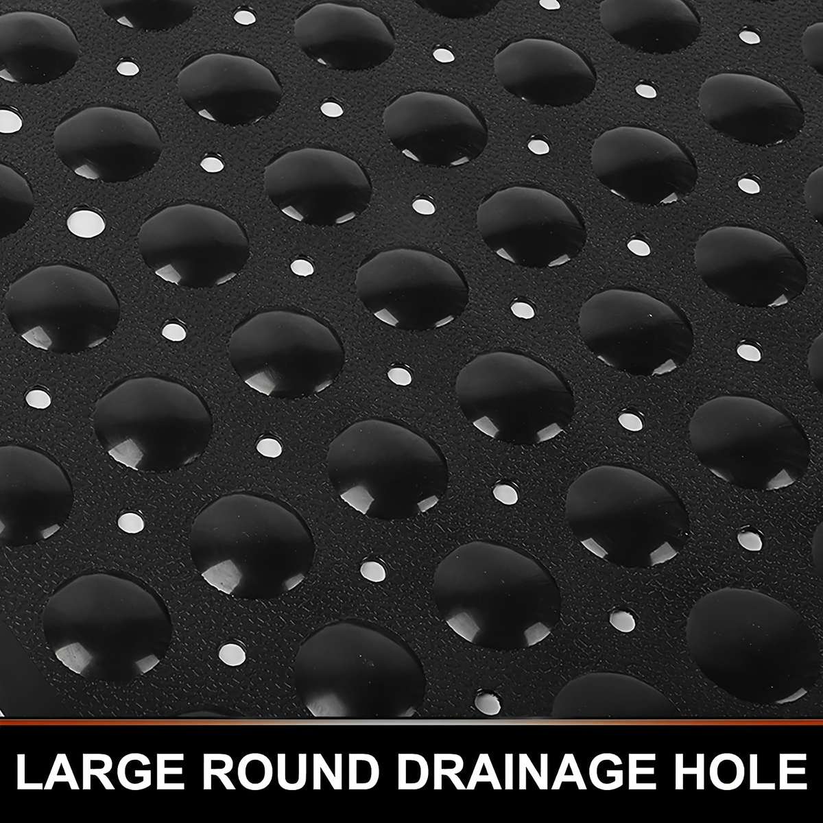 1Pc Transparent Color 53x53cm Floor Mat