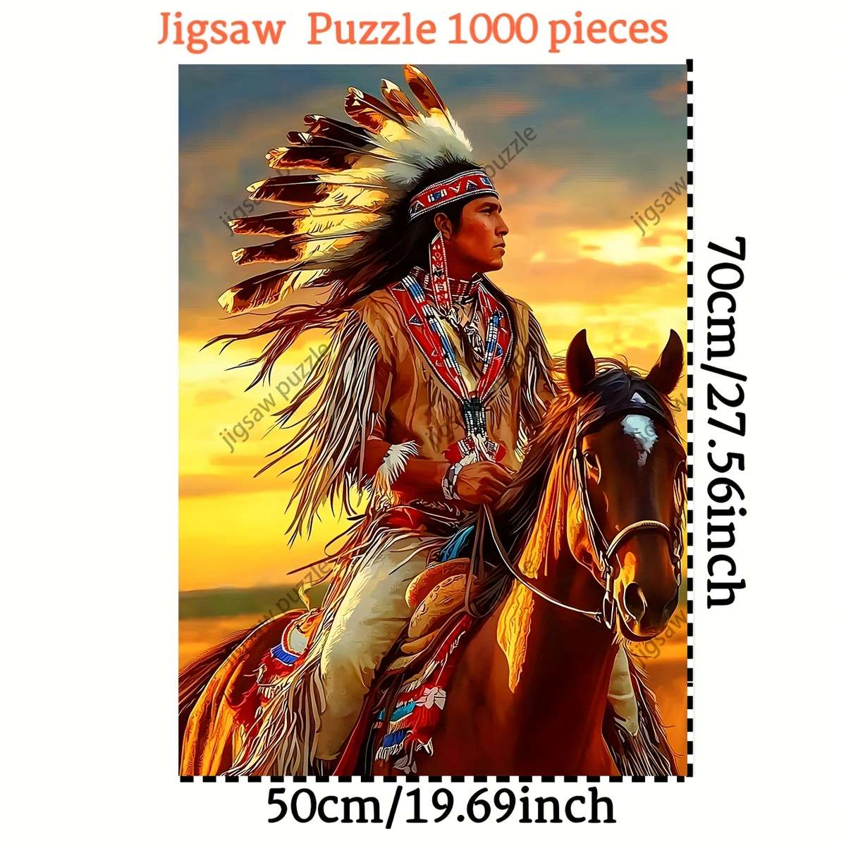 1000 Piece Paper Jigsaw Puzzle For Adults