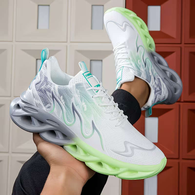 Unisex Gradient Blade Casual Sports Shoes