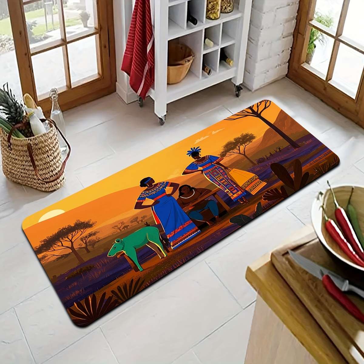 1Pc 16x47inch 40x120cm Floor Mat