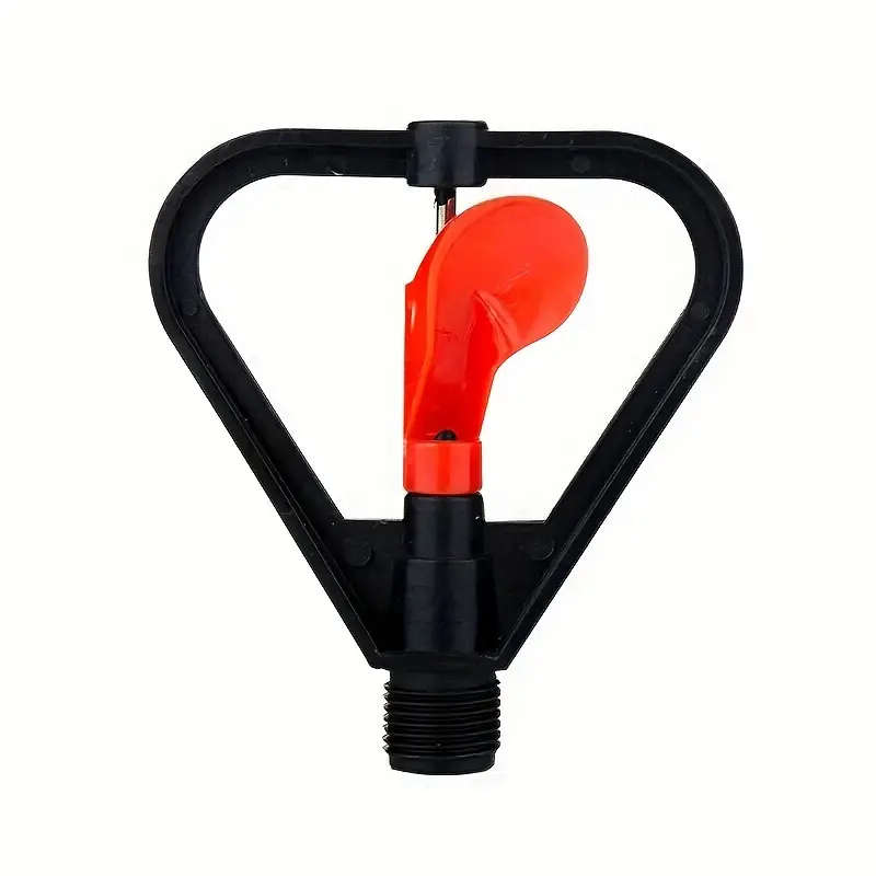 1pc Butterfly-Shaped Rotating Garden Nozzle Durable Plastic Heart Rain Design for Lawn Irrigation Co