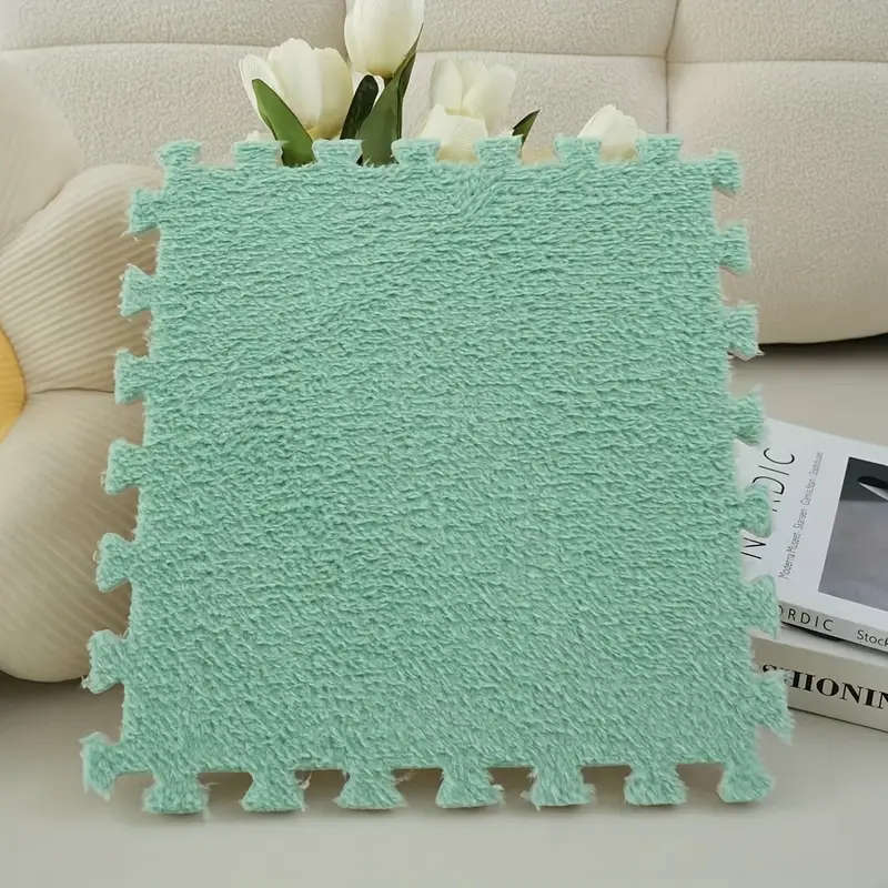 20 Thick Plush Patchwork Mats