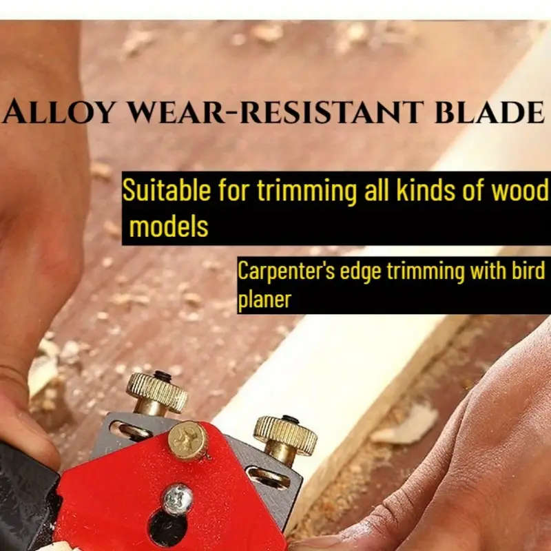 3-Piece Adjustable Double-Sided Hand Planer