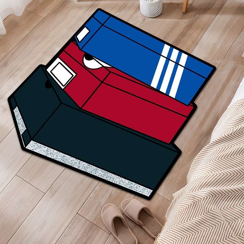 1Pc 23.62x23.62inch 60x60cm Floor Mat