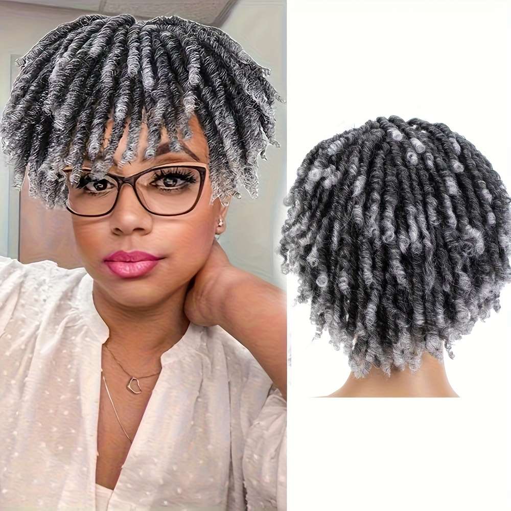 1Pc Lbrown 15.24cm Fashion Design Wig