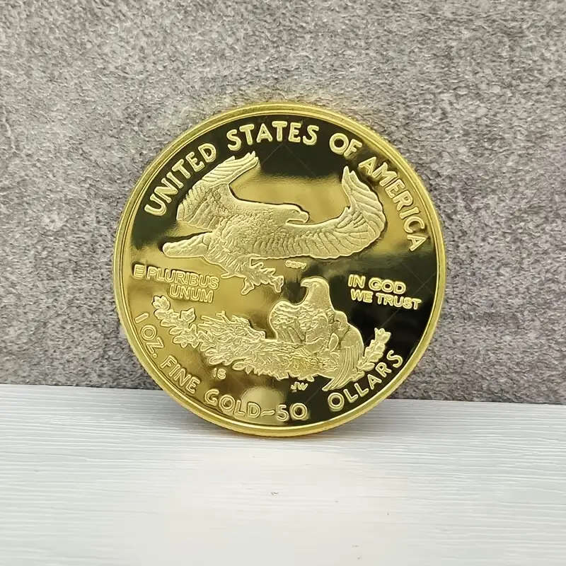 United States Fine Gold-Plated Replica , 1oz Collectible Coin