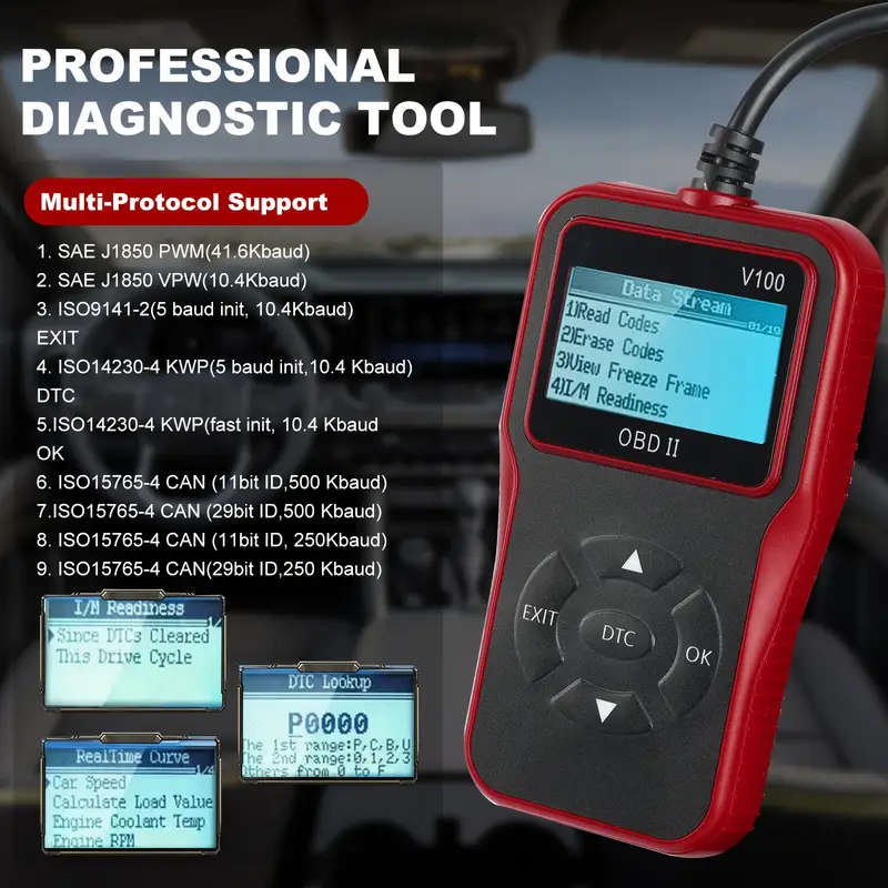 FULL OBD2 CAR DIAGNOSTIC SCANNER