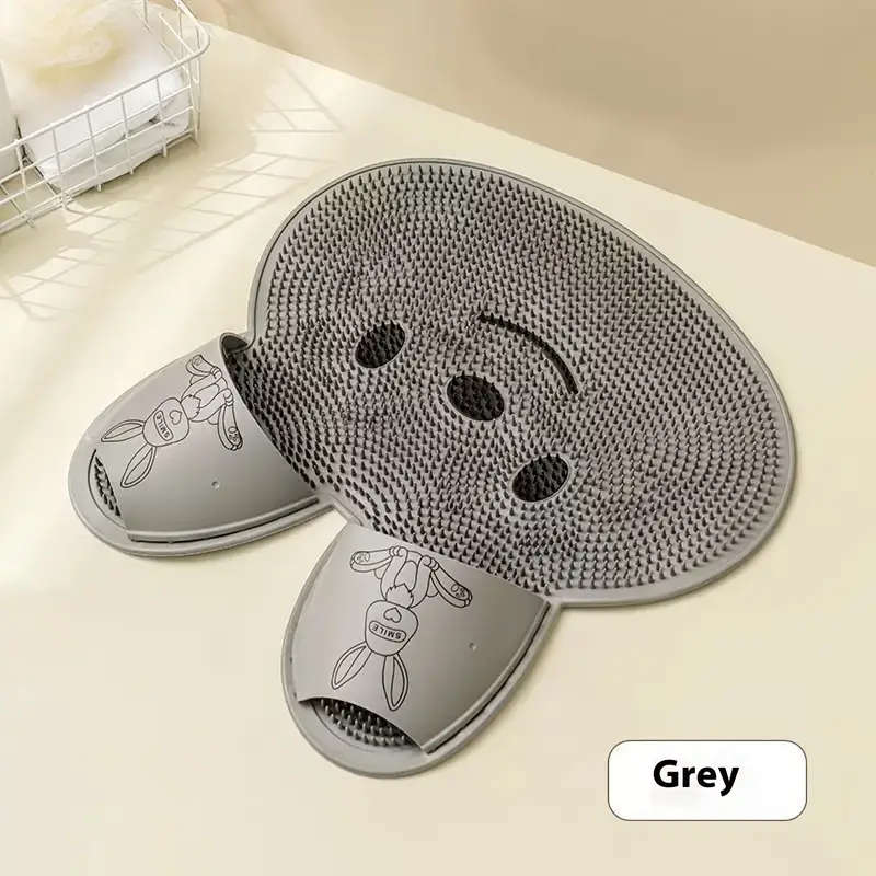Rabbit Shape Silicone Shower Mat
