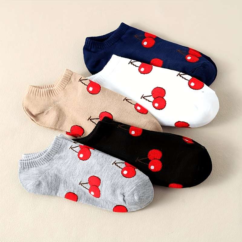 5 Pairs Multicolor High Elastic Socks