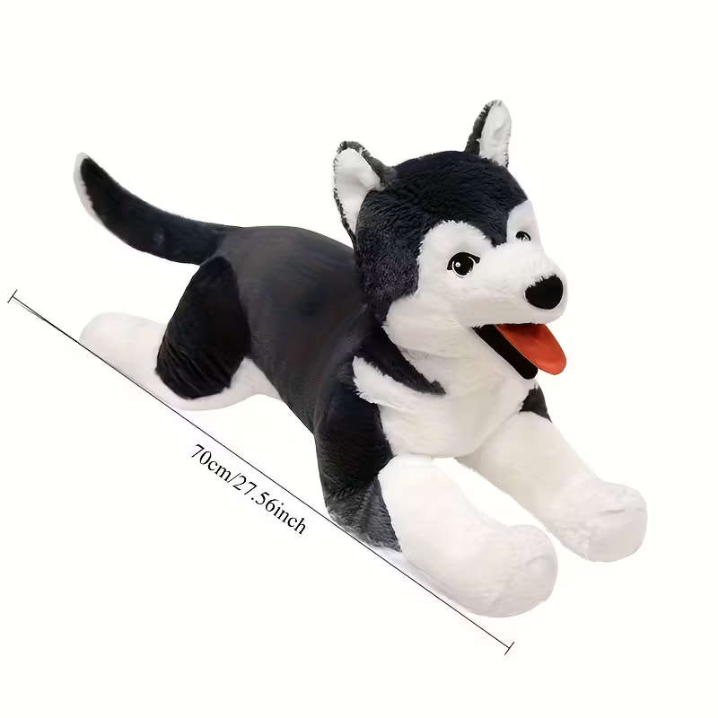 1 x Husky Dog Plush Toy