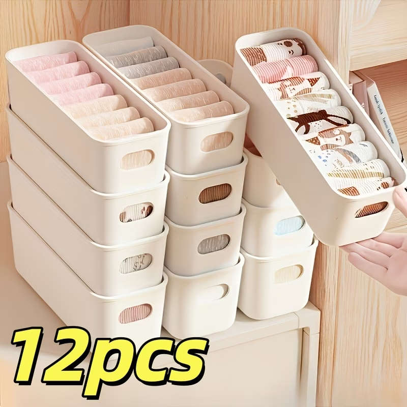 12 Pack Portable Desktop Storage Box