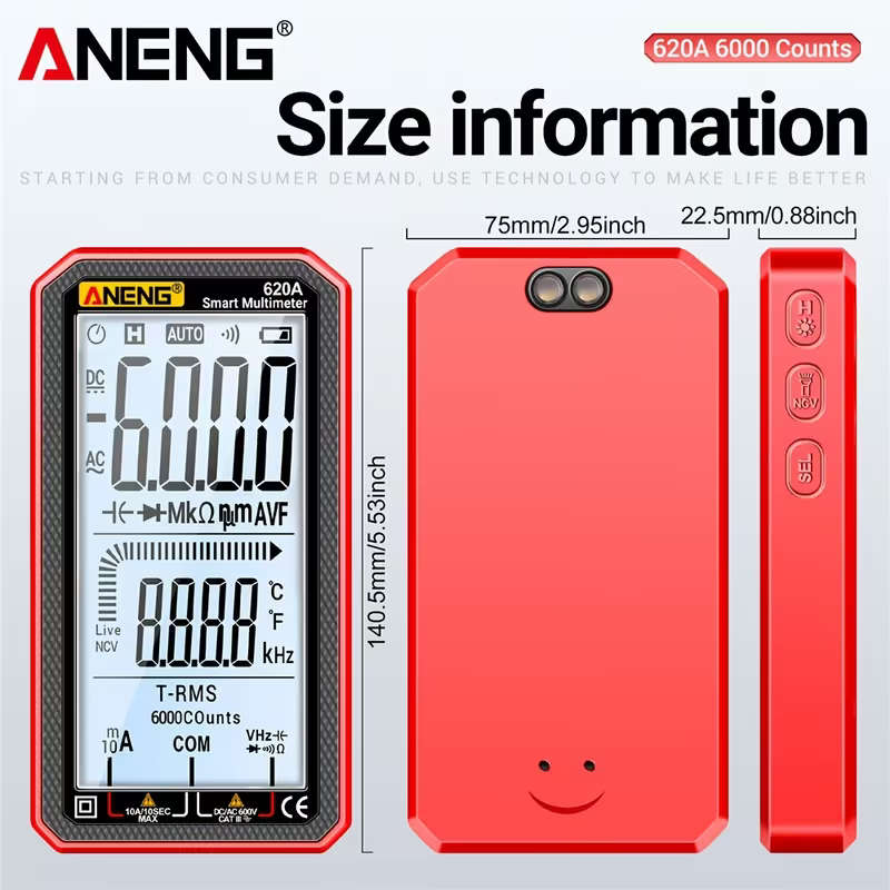 ANENG 620A Smart Multimeter