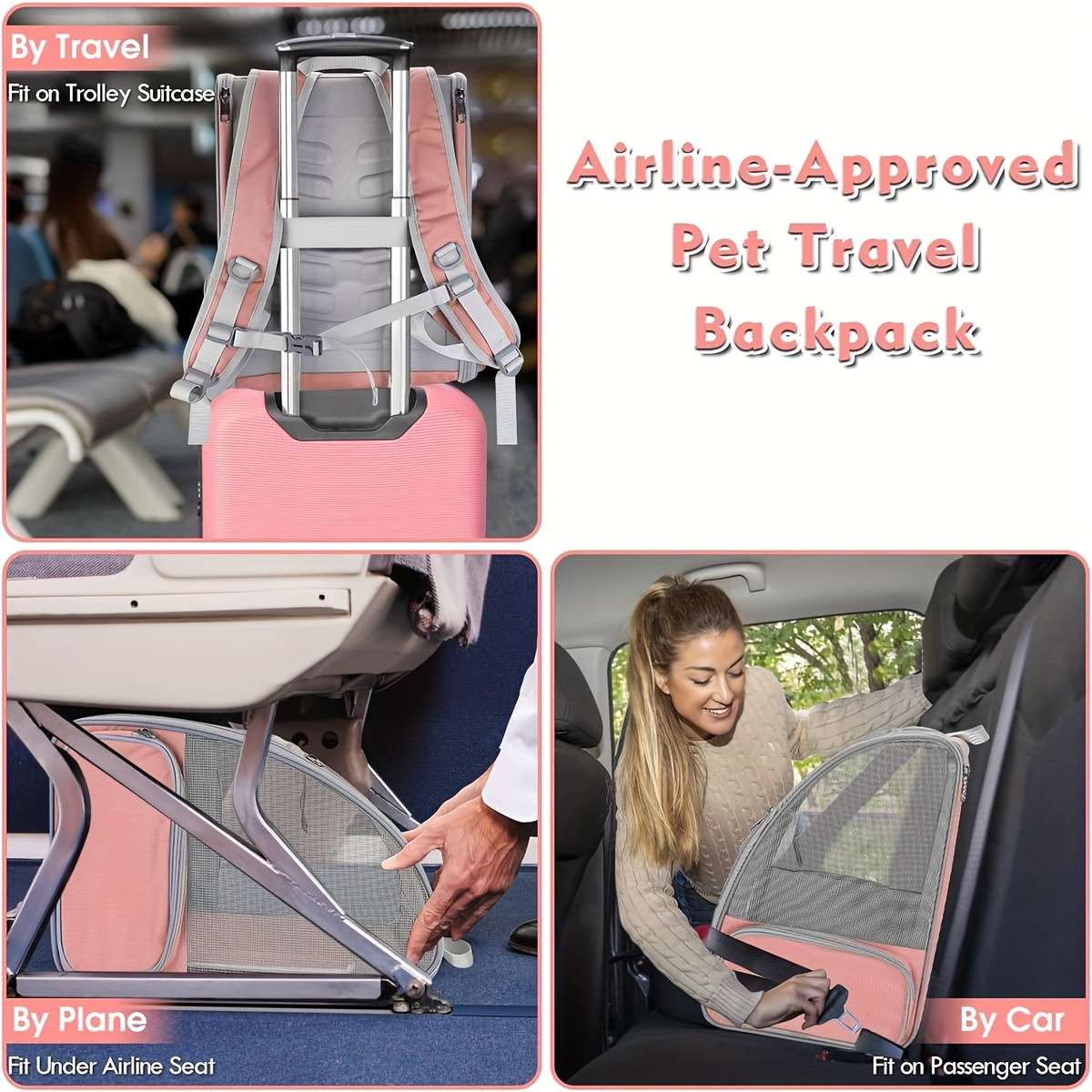 Pinksize One size Pet Bag
