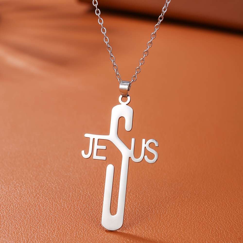 1 Piece 2 Jesus Theme Pendant