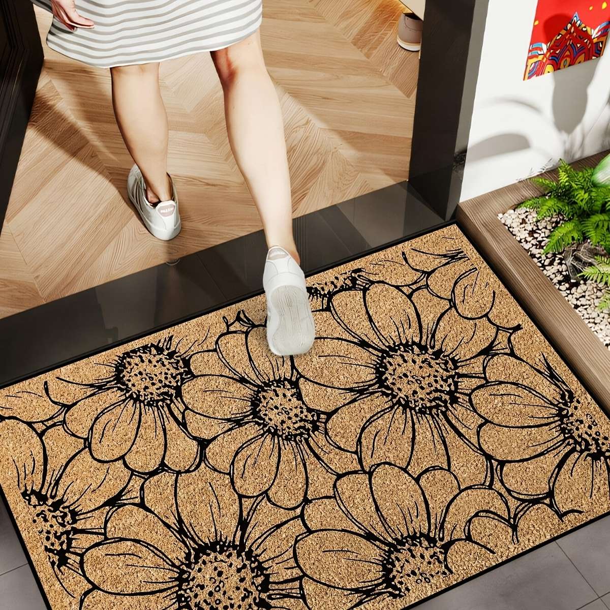 1Pc 15.74x23.62inch 40x60cm Floor Mat