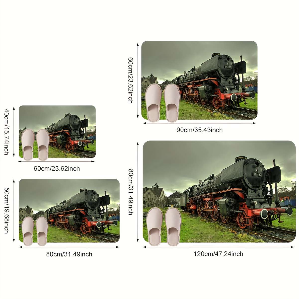 31.5x47inch 80x120cm Floor Mat