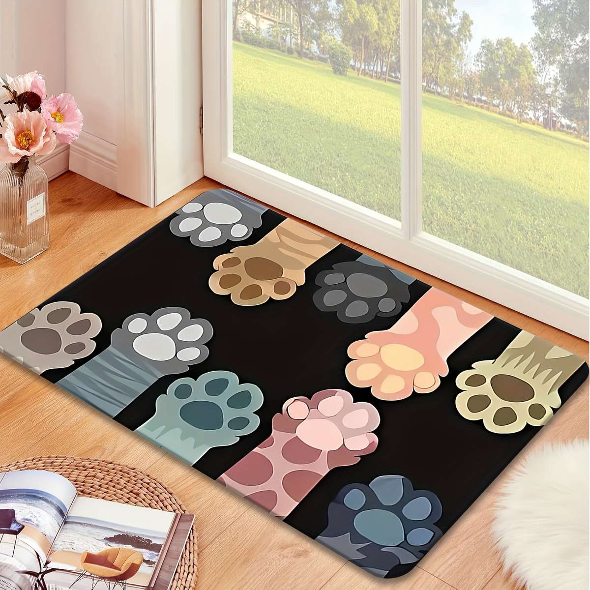 1Pc 23.6x35.4inch 60x90cm Floor Mat