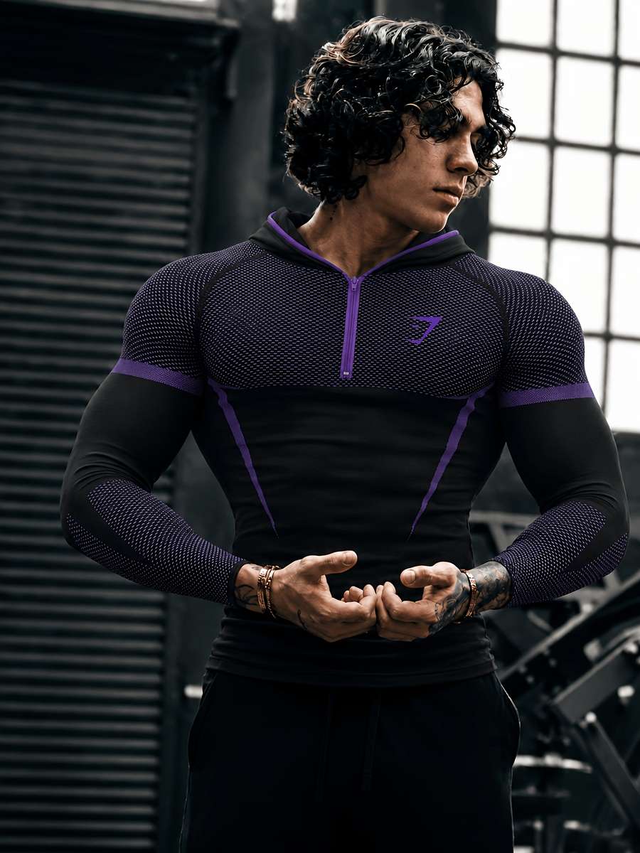 Men S Clothing Color Purple Size L