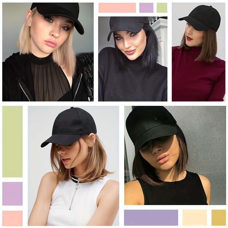 1Pc Light Brown 30.48cm Fashion Design Wig