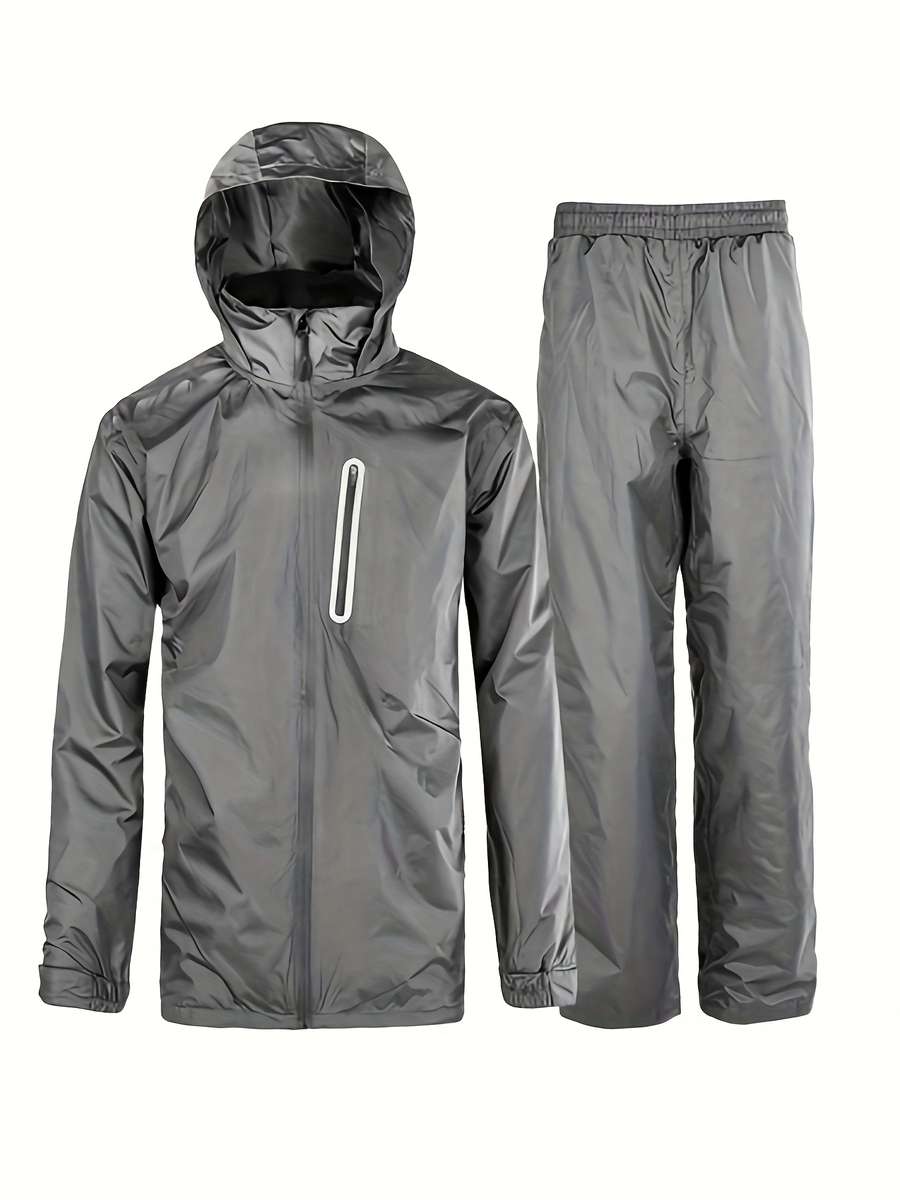 Raincoat Grey Size M