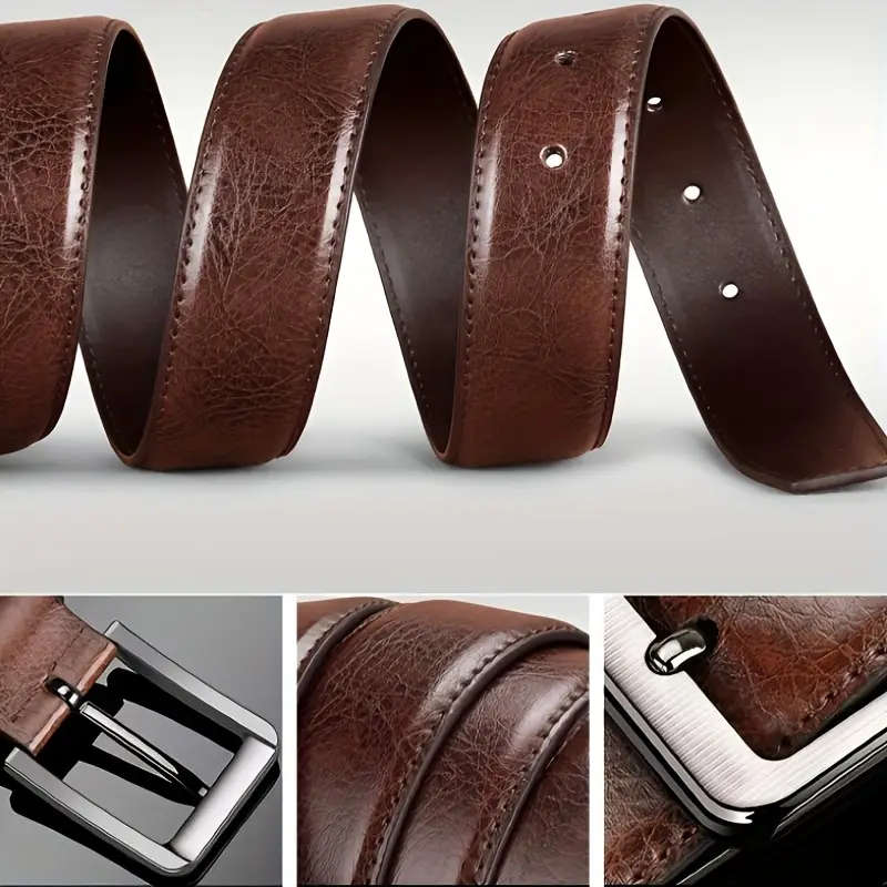 Mens Genuine Leather Belt