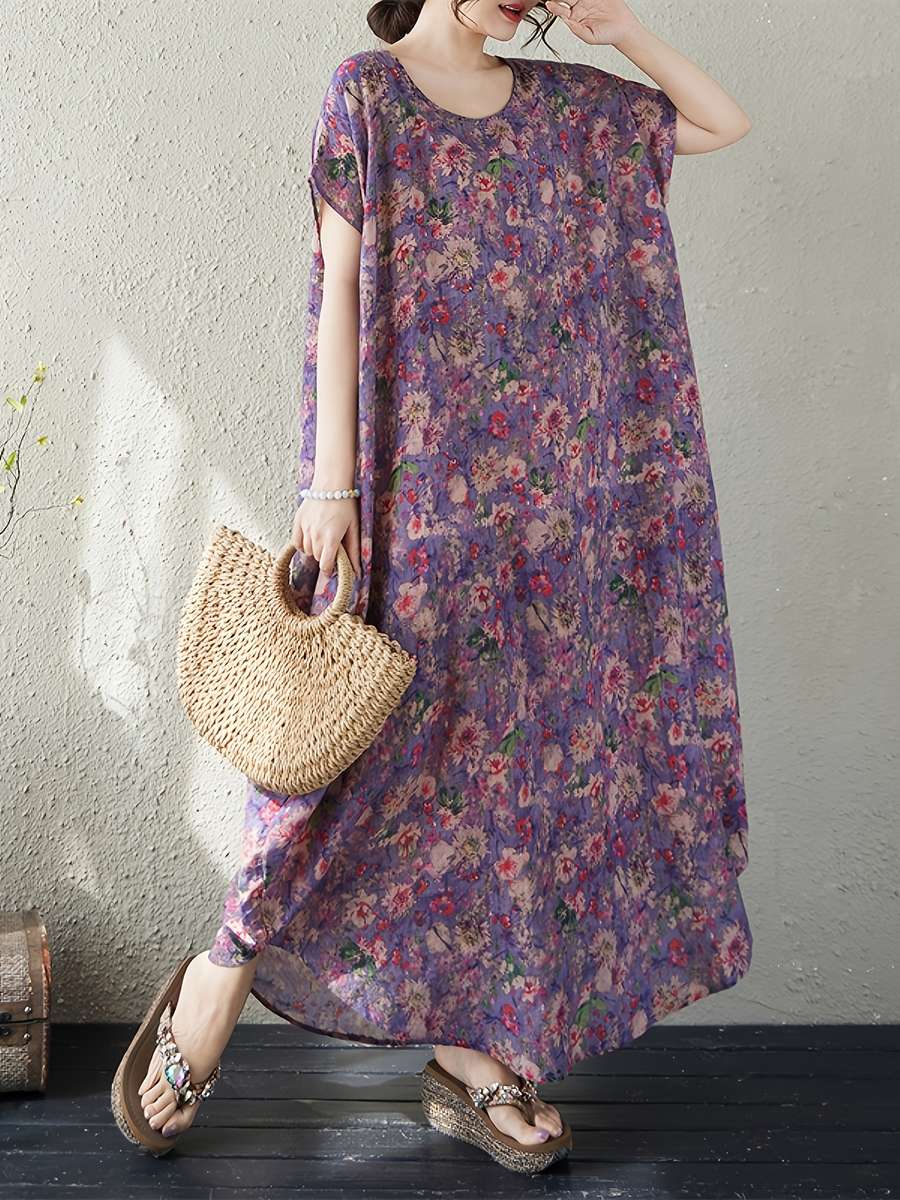 Women S Dress Color Purple Size Asian One Size