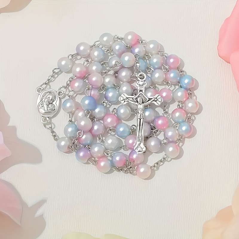 1 Piece Polychrome Jesus Theme Pendant