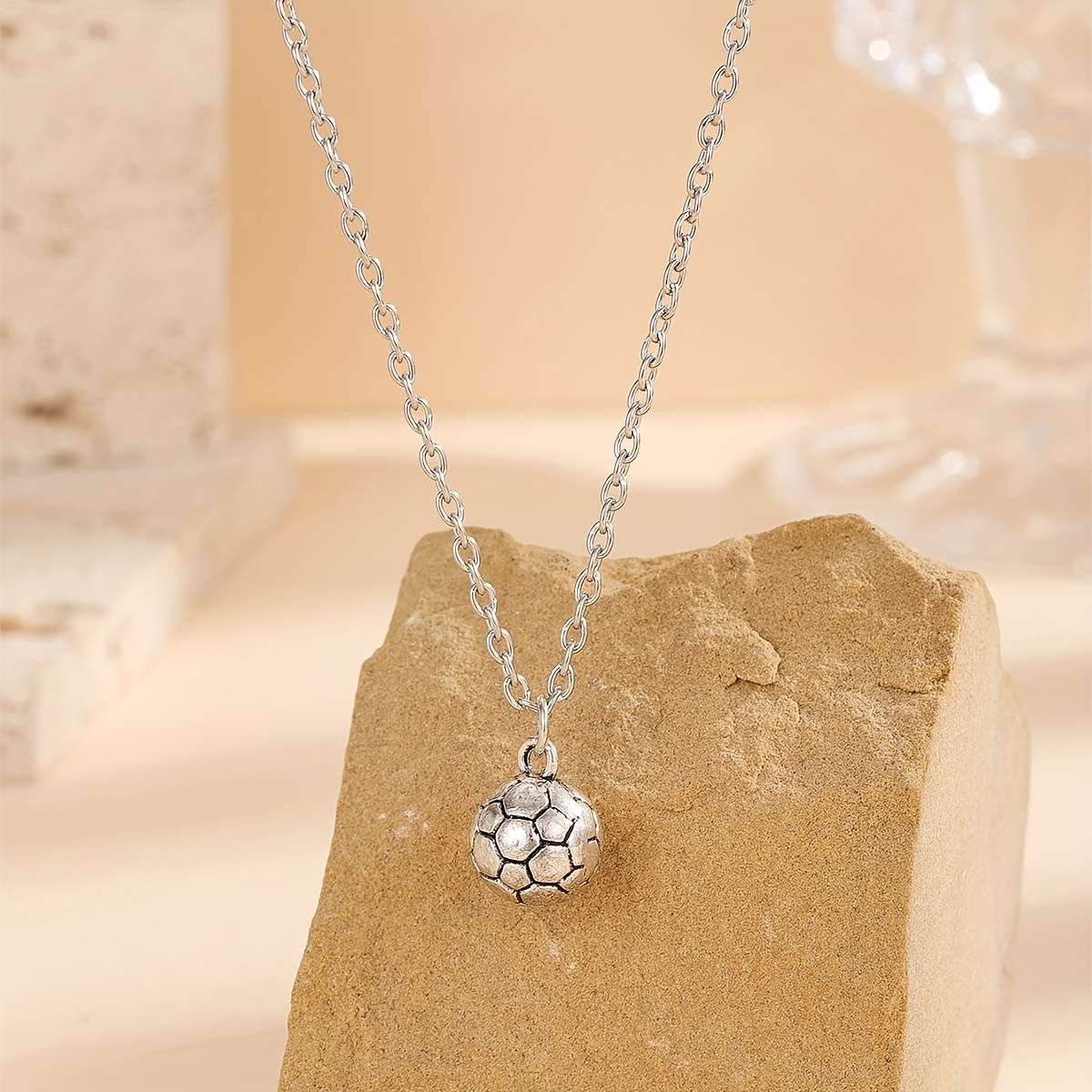 1 Piece Silvery Jesus Theme Pendant