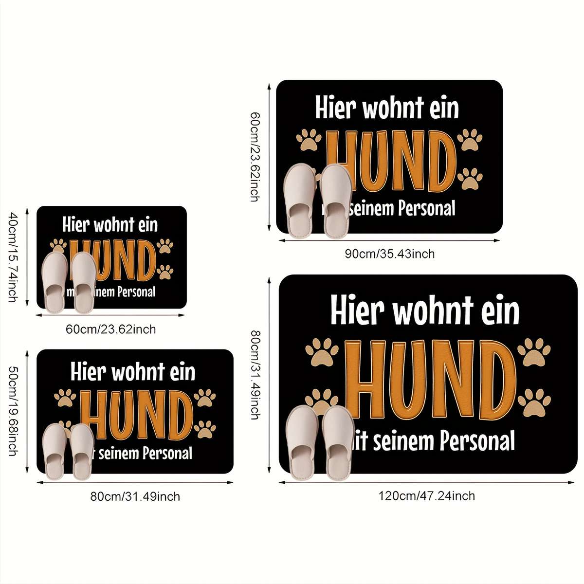 1Pc 15.7x23.6inch 40x60cm Floor Mat